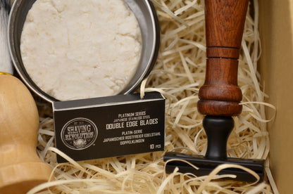 KIT AFEITADO NATURAL - REGALO IDEAL PARA HOMBRES, SAN VALENTIN , DIA DEL PADRE