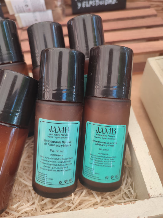 Desodorante Natural Unisex en Crema con Alumbre y sin Alcohol  100 ml