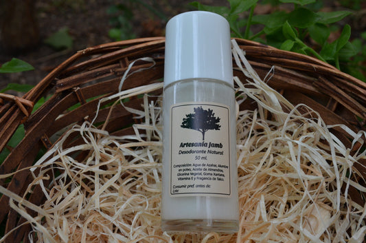Natural deodorant in Cream - unisex, without aluminum, without parabens, breathable, natural, ecological, eliminates your body odor, in glass.