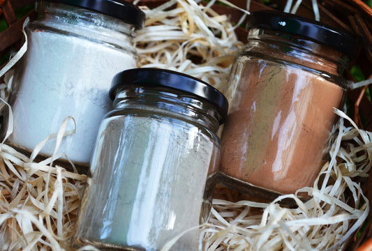 Natural clays - Create your own mask, White Clay, Green Clay, Red Clay, different uses and properties, natural cosmetics