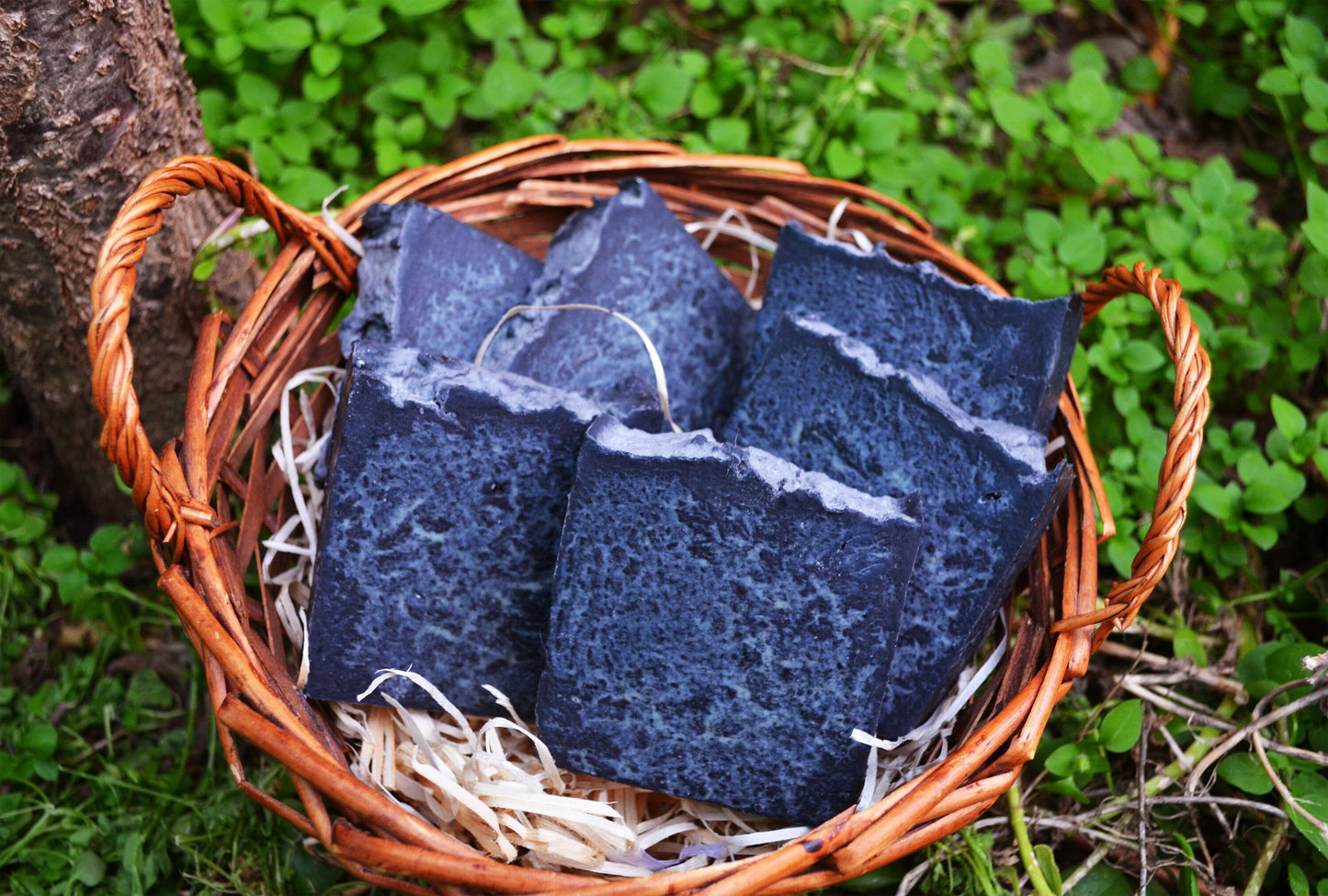 Activated Carbon Soap - natural soap, artisan soap, exfoliating and astringent, removes impurities, actiacne treatment, peeling effect